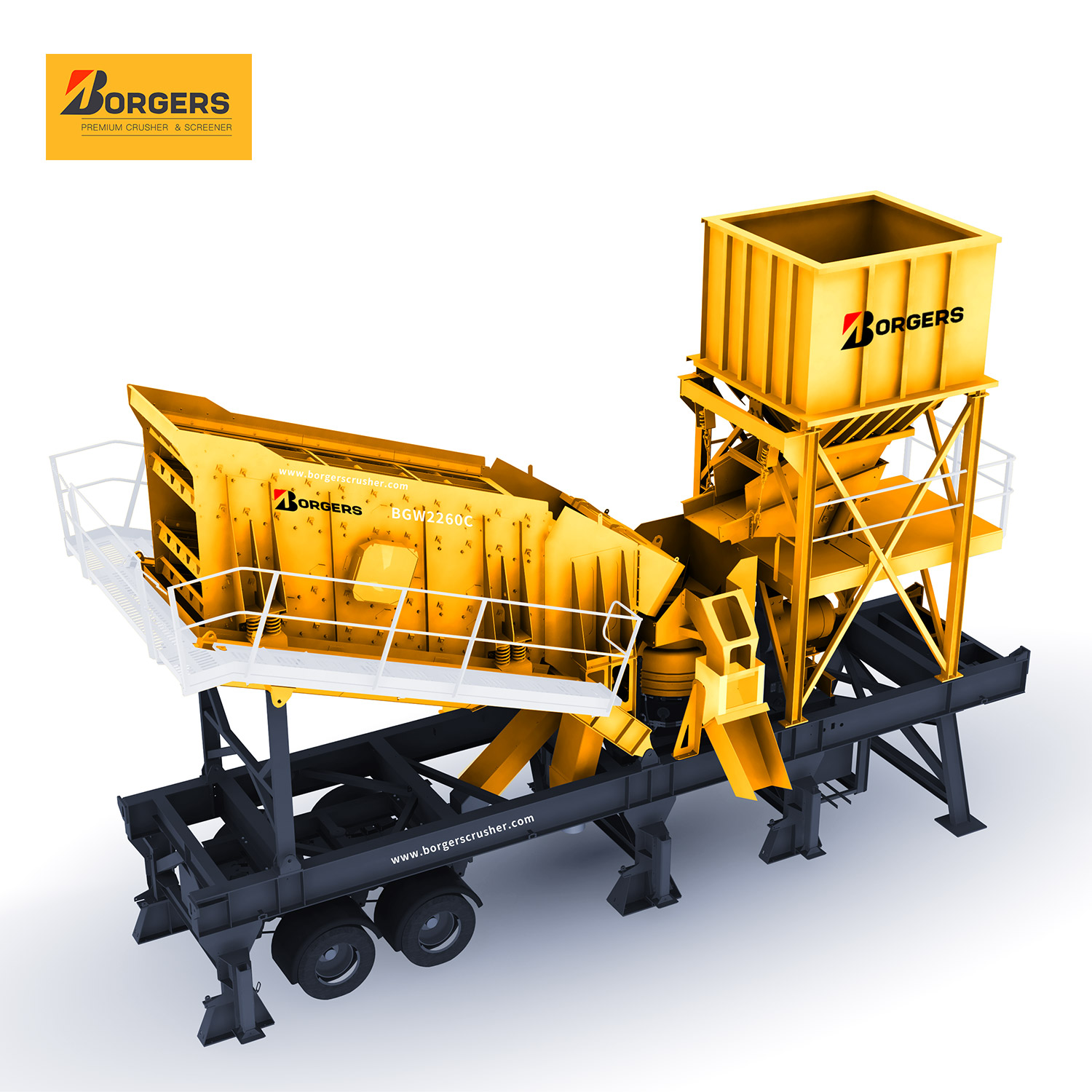 Wheeled Cone Crusher