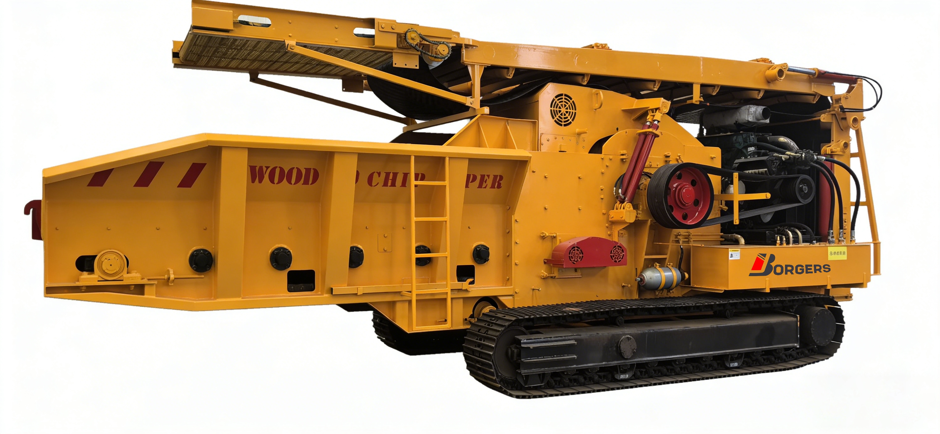 Mobile Tracked Wood Crusher