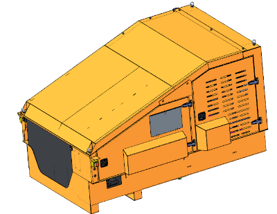 2.44m x 1.22m  2 deck incline screen