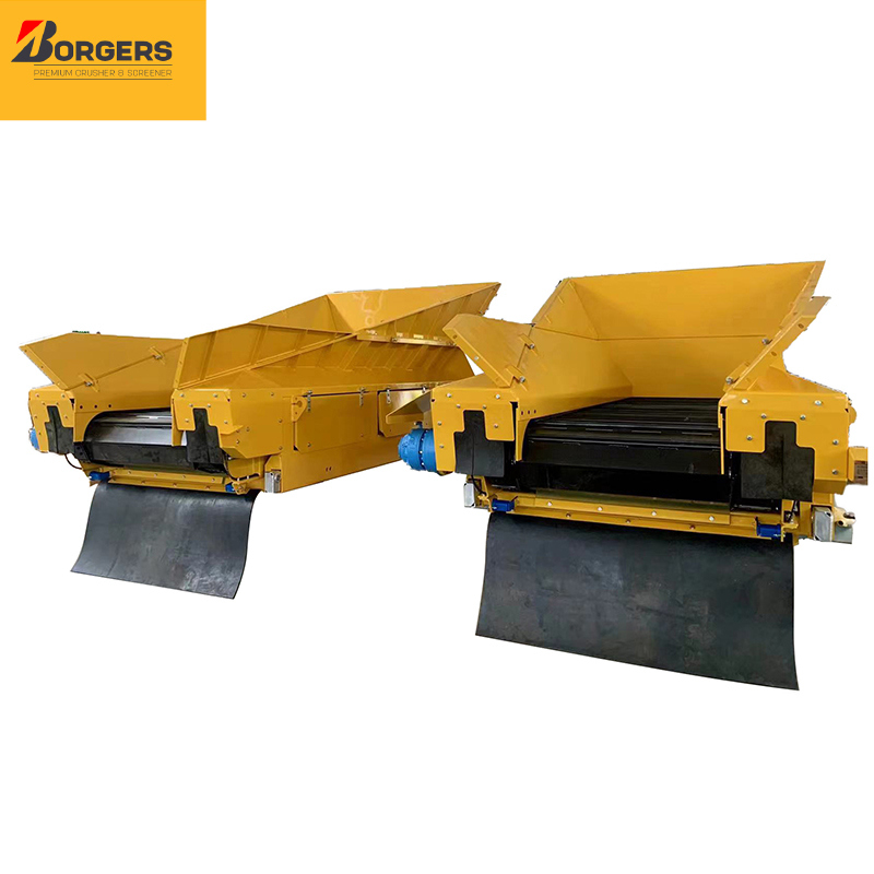 High capacity energy saving apron feeder