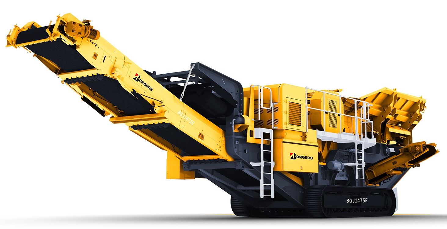 Factory Hot Sale Mobile Tracked Jaw Crusher BGJ1475E