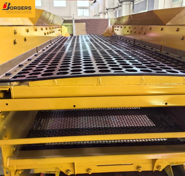 Borgers Mobile Tracked Heavy-Duty Screener