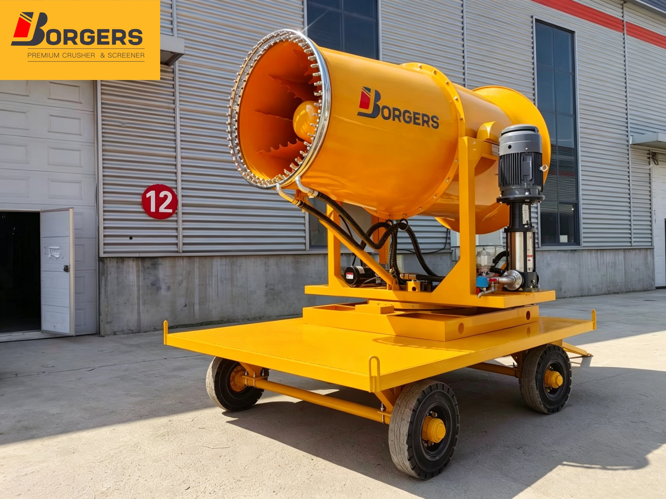 High Pressure Dust Suppression Mist Cannon